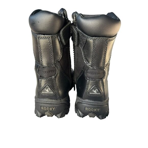 Rocky Alpha Force Zipper Composite Toe 8” Public Service Boots Men’s Sz 7M NWOB - Picture 3 of 11